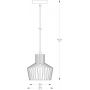 Lampa wisząca 1x40 W czarna A8079BK Zuma Line Dolia zdj.2