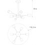 Lampa podsufitowa 6x40 W czarna A81006 Zuma Line Mandi zdj.2