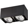 Lampa podsufitowa 2x15 W czarna ACGU10117N Zuma Line Box zdj.1