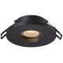 Lampa do zabudowy 1x50 W czarna ARGU10034N Zuma Line Chipa zdj.1