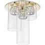 Lampa podsufitowa 3x5 W przezroczysta C038903FF7AC Zuma Line Gem zdj.1