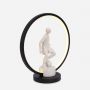 Lampka nocna 1x4 W biała-czarna EX04F237U1 Zuma Line Piłkarz zdj.3