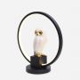 Lampka nocna 1x4 W biała-czarna-złota EX04F332U1 Zuma Line Sowa zdj.4