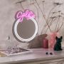 Lampa ścienna 1x W różowy-przezroczysty FMMT07 Zuma Line Neon zdj.1