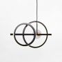Lampa wisząca 6x15 W czarna-złota MD24487B3BGD Zuma Line Taremi zdj.4