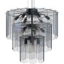 Lampa wisząca powyżej 6x40 W czarna-przydymiona MD352314LEBCN Zuma Line Nira zdj.4