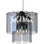 Lampa wisząca powyżej 6x40 W czarna-przydymiona MD35238MEBCN Zuma Line Nira zdj.4