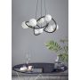 Lampa wisząca powyżej 6x3.5 W czarna-złota MD49228EBGN Zuma Line Nisyro zdj.5