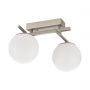 Lampa podsufitowa 2x20 W biała-nikiel MS223121SN Zuma Line Nebula zdj.1