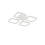 Lampa podsufitowa 1x30 W biała-chrom MS232040RWH Zuma Line Stellar zdj.1