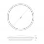 Plafon 1x22 W biały-chrom MS70224VCH Zuma Line Moren zdj.2