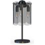 Lampa stołowa 3x40 W czarna-przydymiona MT35233SEBCN Zuma Line Nira zdj.1