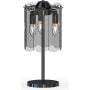 Lampa stołowa 3x40 W czarna-przydymiona MT35233SEBCN Zuma Line Nira zdj.3