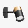 Lampa podsufitowa 1x50 W czarna-złota OB2204BD1BK Zuma Line Fori zdj.3