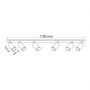 Lampa podsufitowa 6x50 W złota OB2211BD6GLD Zuma Line Ren zdj.2
