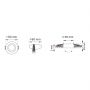 Lampa do zabudowy 1x50 W złota OB2211CL01GLD Zuma Line Finn zdj.2