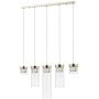 Lampa wisząca 5x28 W przezroczysta P038905EF7AC Zuma Line Gem zdj.1