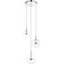 Lampa wisząca 3x5 W chrom-przezroczysta P042803LF4AC Zuma Line Enceladus zdj.1