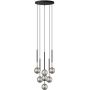 Lampa wisząca powyżej 6x4 W czarna-złota P057407FSDFZ Zuma Line Arcturus zdj.1