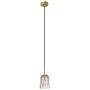 Lampa wisząca 1x40 W przezroczysta-złota P059001AV7AC Zuma Line Tazza zdj.1