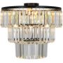 Lampa podsufitowa 4x40 W czarna P171274BK Zuma Line Tifanny zdj.1