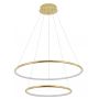 Lampa wisząca 2x40 W złota PL201004B2GD Zuma Line Marseille zdj.1