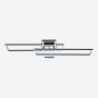Lampa podsufitowa 3x55 W czarna PS0632CC03 Zuma Line Lumenz zdj.1