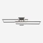 Lampa podsufitowa 3x55 W czarna PS0632CC03 Zuma Line Lumenz zdj.4