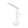 Lampa biurkowa 1x5 W czarna SM606 Zuma Line SM zdj.2