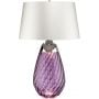 Lampa stołowa 2x60 W fioletowa-satyna LENATLLPLUMOWSS Elstead Lighting Lena zdj.1