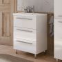 Umywalka z szafką 51 cm białą AMBZU50027 Astor Bryza zdj.11