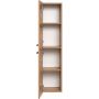 Szafka 30x28x130 cm boczna stojąca dąb AMATS1300N Astor Aster zdj.2