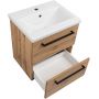 Umywalka z szafką 51 cm dąb AMATU5020N Astor Aster zdj.5