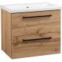 Umywalka z szafką 61 cm dąb AMATU6020N Astor Aster zdj.1