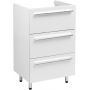 Umywalka z szafką 51 cm białą AMBZU50027 Astor Bryza zdj.2
