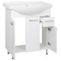 Umywalka z szafką 76 cm białą AMLUD75127 Astor Lupo zdj.3