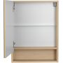 Szafka 50x15x65 cm z lustrem dąb AMOLI5000W Astor Aria zdj.2