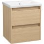 Umywalka z szafką 51 cm dąb AMOTI502MW Astor Aria zdj.1