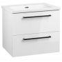Umywalka z szafką 60 cm białą AMZTE00427 Astor Mona zdj.1