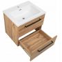 Umywalka z szafką 60 cm dąb AMZTE0042N Astor Mona zdj.3