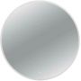Lustro 70x70 cm okrągłe z oświetleniem z matą grzewczą biały L01010204016 Balneo Moon zdj.1