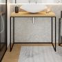 Konsola podumywalkowa 90x35x75 cm czarna 5904107906249 Baltica Design Andrea zdj.3