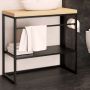 Konsola podumywalkowa 75x35x75 cm czarna 5904107906270 Baltica Design Linn zdj.3