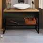 Konsola podumywalkowa 100x40x75 cm czarna 5904107906331 Baltica Design Trine zdj.3