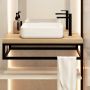 Konsola podumywalkowa 60x35x19 cm czarna 5904107906584 Baltica Design Bente zdj.3