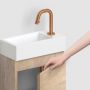 Szafka 36x18x55 cm podumywalkowa wisząca dąb IB0716703663 Clou Flush zdj.4
