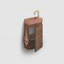 Szafka 36x18x55 cm podumywalkowa wisząca dąb IB0716703664R Clou Flush zdj.8