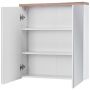 Szafka 60x20x70 cm z lustrem biała BALIWHITE840FSC Comad Bali White zdj.3