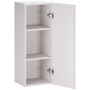 Szafka 30x26.6x80 cm boczna wisząca biała ASTERWHITE80301D Comad Aster White zdj.5