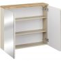Szafka 80x20x70 cm z lustrem beżowa BALICASHMERE84802D Comad Bali Cashmere zdj.2